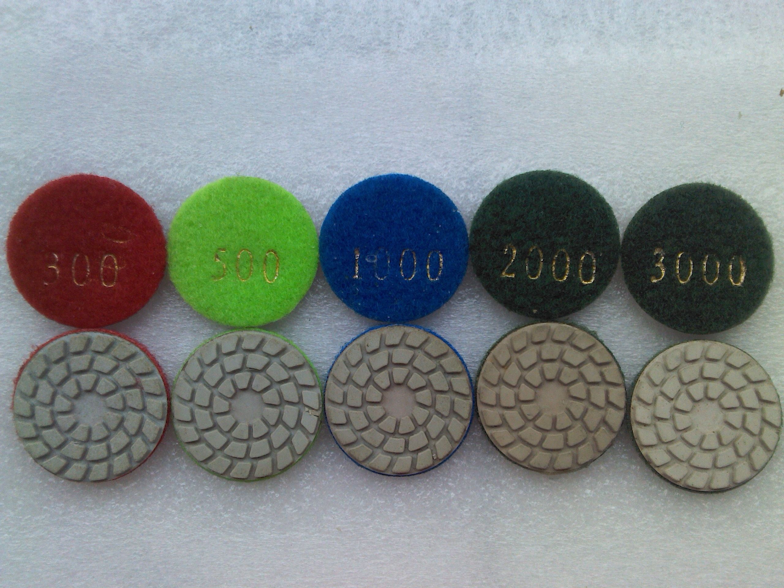 Diamond Soft Grinding Disc Polish Pad For Glass Stone Marble Grainte