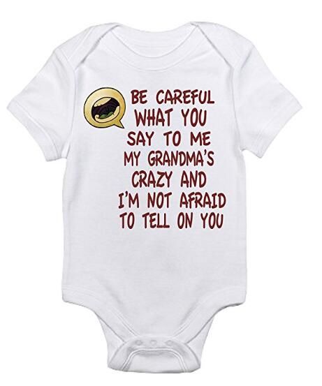 Baby onesies grandparent sayings Grandma onesies, Baby girl clothes, Baby girl outfit, Grandma's girl, Grandma onesie, Baby shower gifts, Baby clothes, Baby onesies, Onesies GoldenHeartsCloset. 5 out of 5 stars (1,) $ Free shipping Favorite Add to See similar items + More like.