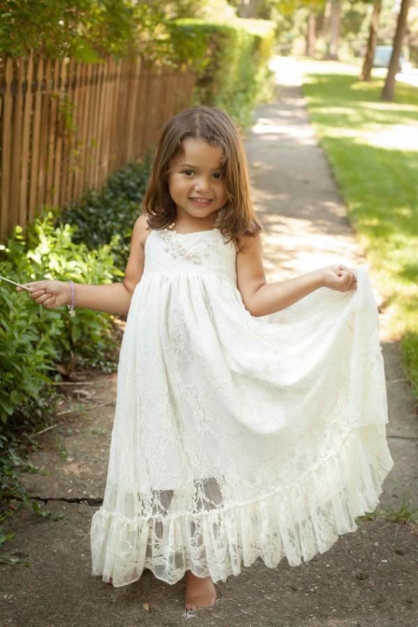 toddler boho flower girl dress
