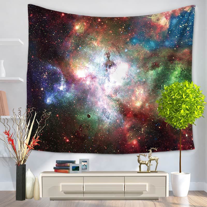 150*130cm Galaxy Tapestry Scenery Stars In The Universe Decorative 3D
