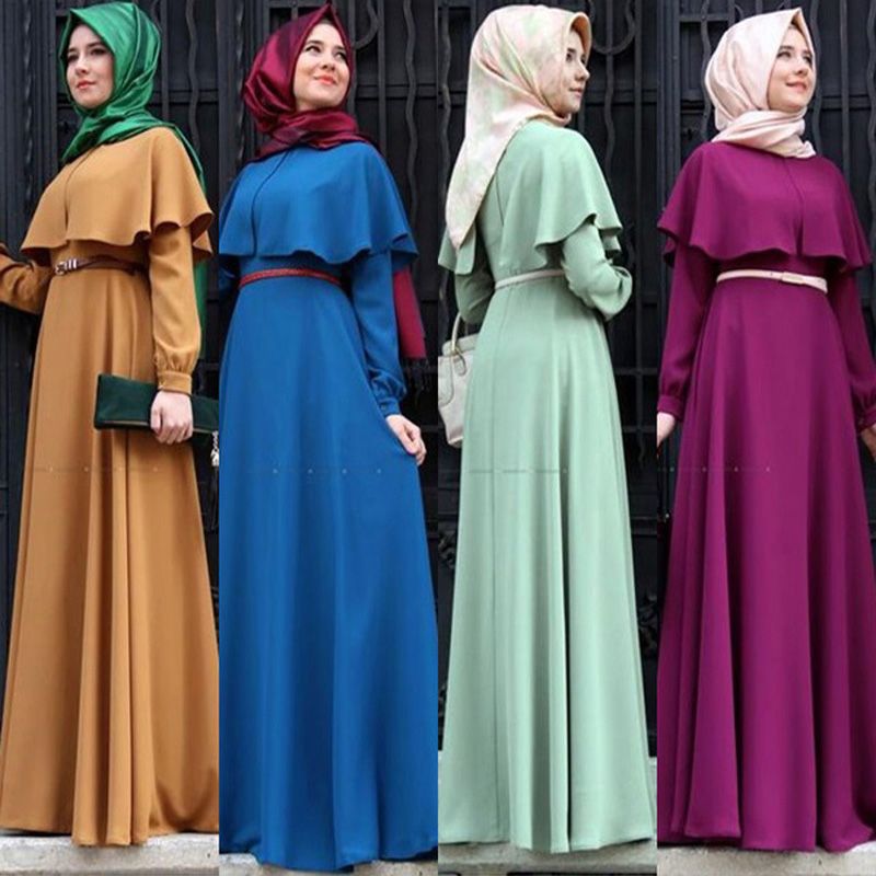 Hixhab , stil 2018 New-personality-cape-style-abaya-turkish