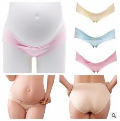 2019 Pregnancy Panties Cotton Maternity Briefs Low Waist Underpants