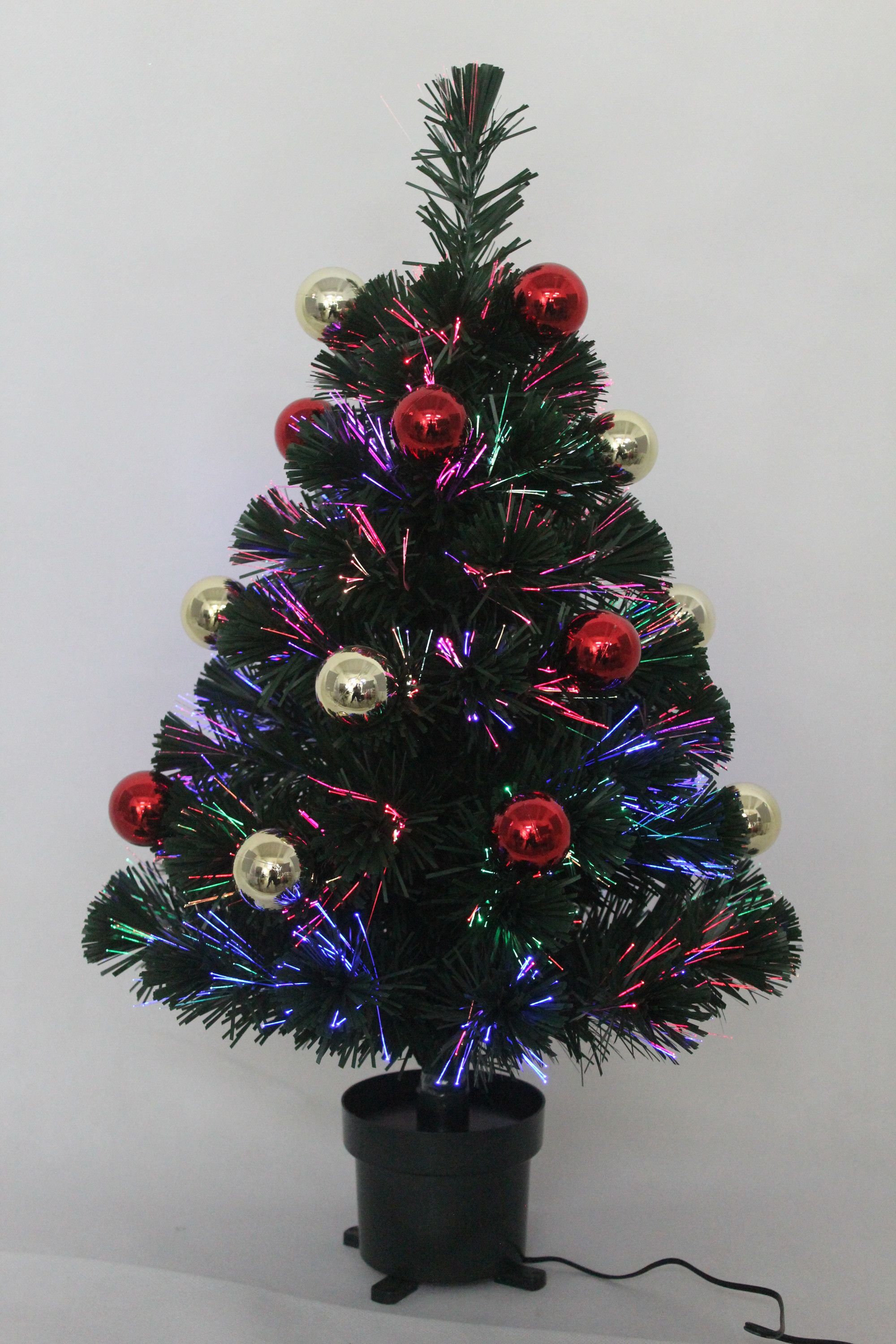 2ft mini green fibre optic artificial decorative shiny baubles christmas tree indoor use 3 x aa battery or usb operated newest christmas decorations old - Mini Fiber Optic Christmas Tree 2ft mini green fibre optic artificial decorative shiny baubles christmas tree indoor use 3 x aa battery or usb operated newest christmas decorations old - Mini Fiber Optic Christmas Tree