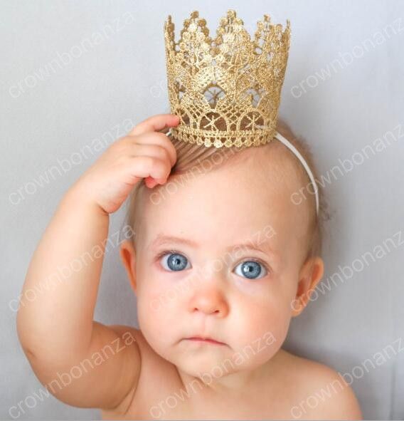 baby birthday tiara