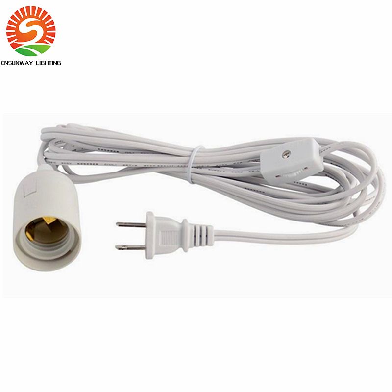 Whole Ul Approved Iq Lamp Power Cord Us With On Off Switch And E Fluorescent Sockets T8 Best Waterproof