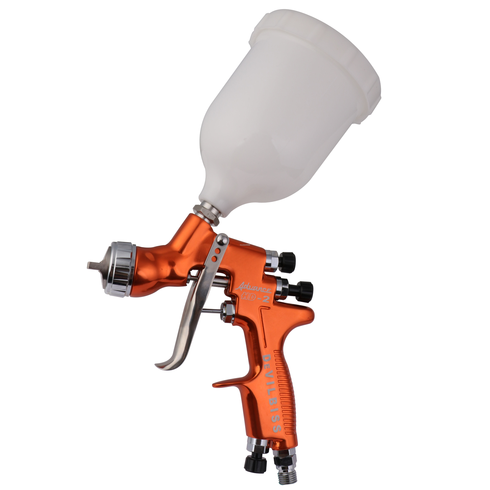 2019 New Devilbiss HD 2 HVLP Spray Gun Gravity Feed 1.3mm Topcoat Touch