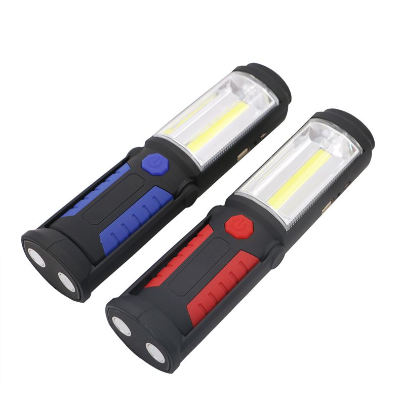 Poche De Travail Lampe Antidérapante COB LED Light Crochet De Crochet Pliant