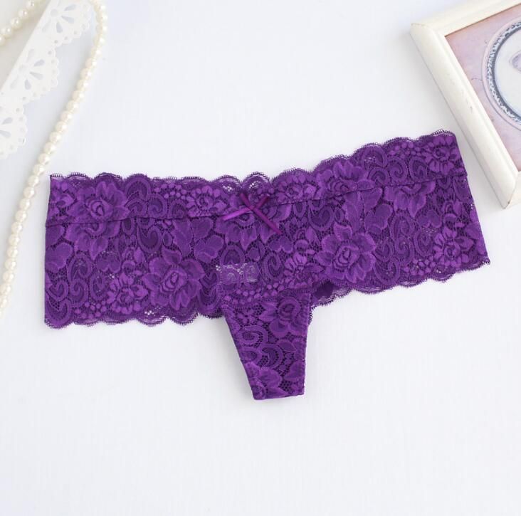 2021 Stretched Lace Thong Sexy Lady Panties Women Underwear Lady Thong