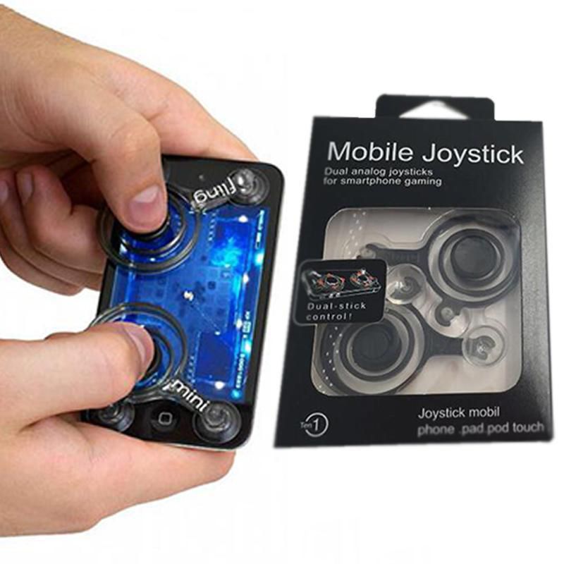2017 new mini fling mobile game joystick touch screen joystick dual fling mobile