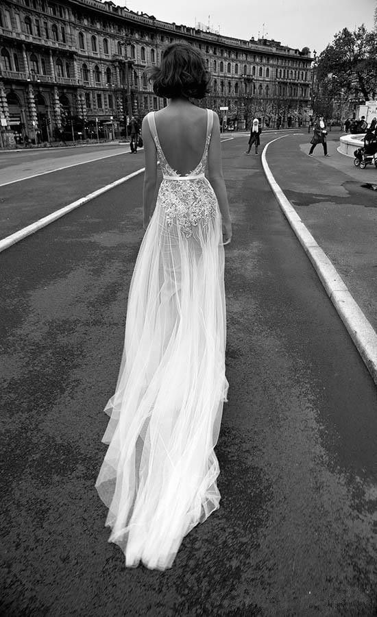 Liz Martinez Vintage Koronki Kwiatowe Plaża Boho Suknie Ślubne V-Neck Backless Tanie Darmowe Ludzie Bohemian Street Bridal Sukienka