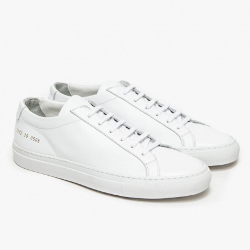 common projects white sneakers sale