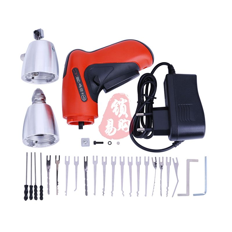 HOT KLOM Cordless Electric Lock Pick Gun Auto Pick Guns Lockpicking