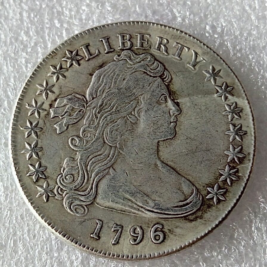 United States Of America 1796 Liberty Brass Silver Plated Replica Coins 1796 One Dollar Liberty Brass Online with $12.58/Piece on Worldcoins's Store ...