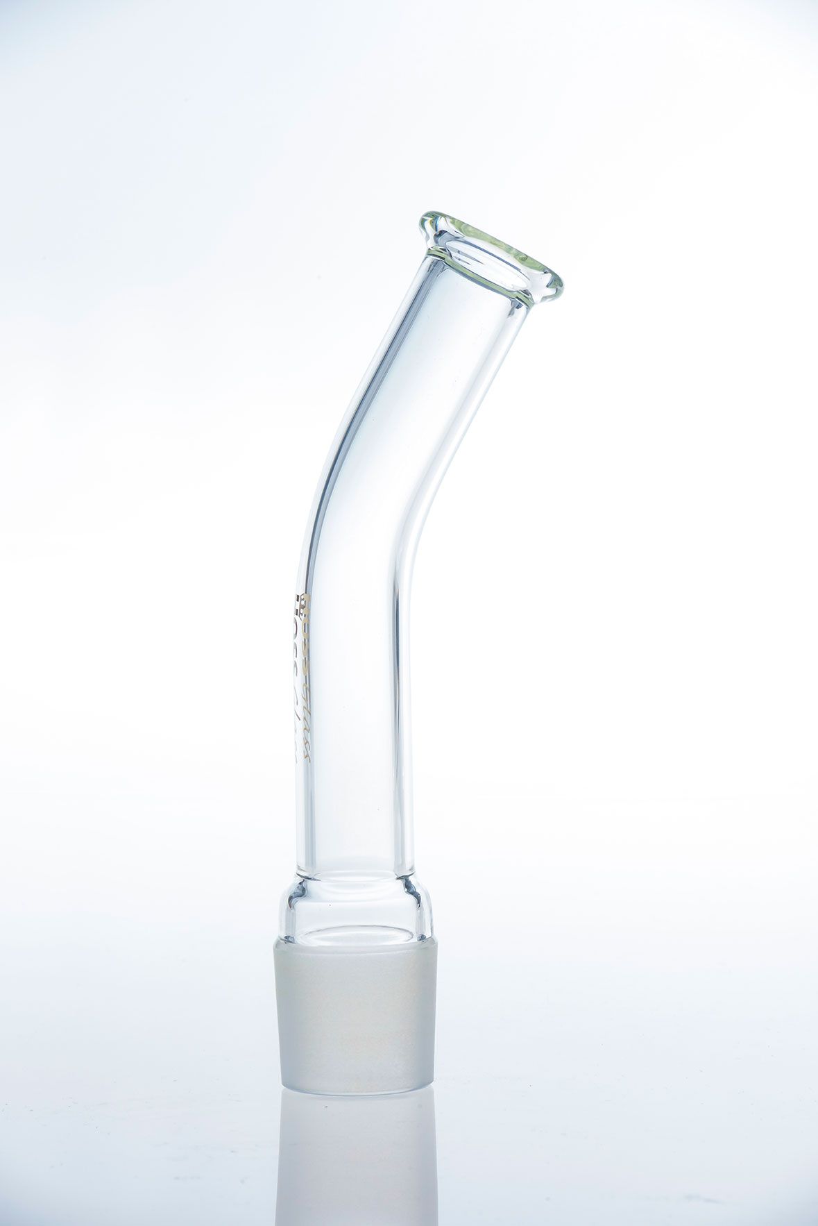 2021 29 Mm Joint Build A Bong Bent Type Tupe Top Glass Clear Glass Bongs Mouthpiece Tube Top