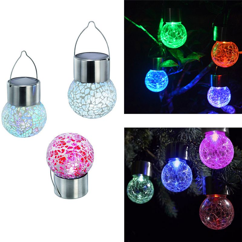 2018 Outdoor Solar Powered Color Changing Hanging Decorative Garden 2018 Outdoor Solar Powered Color Changing Hanging Decorative Garden Lights Waterproof Led Spherical Lamp Night Light Chandelier From