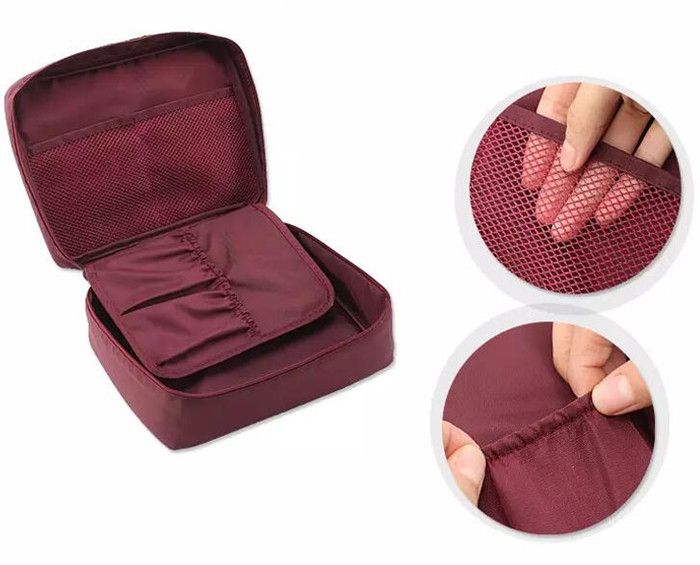 Travel Make Up Cosmetic Storage Zipper Bag Case Women Wash Makeup Bag Toiletries Kit Jewelry Organizer Travel multi pouch Handbag