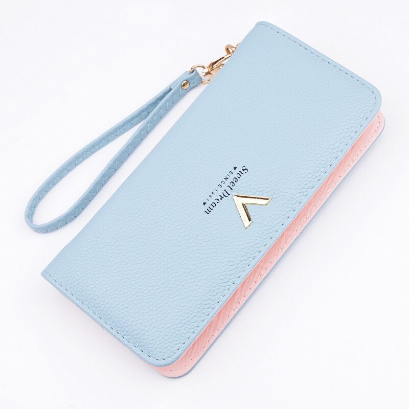 New Luxury Ladies Purses Female Brand Wallets Women Long Zipper Purse Woman Wallet Leather Card ...