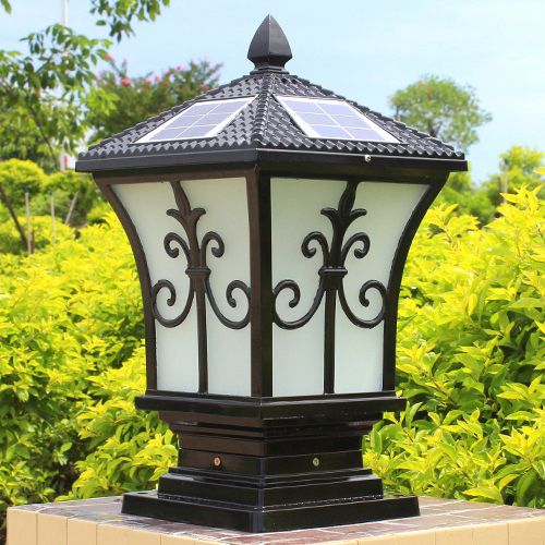 2019 Solar Post Lights Outdoor Lighting Landscaping Led 2019 Solar Post Lights Outdoor Lighting Landscaping Led Garden Lamp Lamps Warm White Cold Color Light Sensor Functions From Lightzone