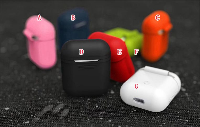 Acquistare Custodia AirPods Apple Airpods Caricabatterie Custodia Morbida  In Silicone IPod Custodia Impermeabile IPhone 7 Accessori Airpod Custodia  Ricarica 50p Economico | Consegna Veloce E Qualità | It.Dhgate
