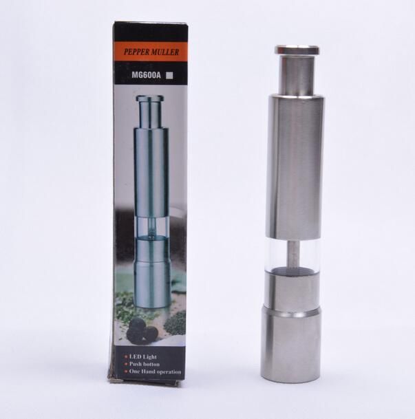 2021 New Arrive Stainless Steel Pepper Grinder Portable Manual Pepper