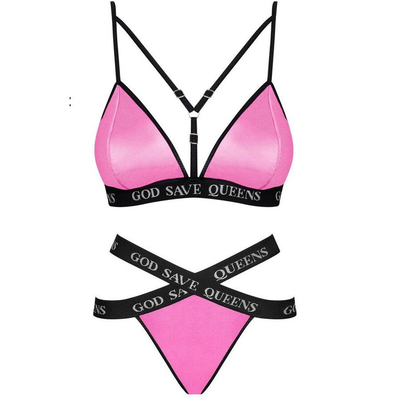 pink queen bathing suits