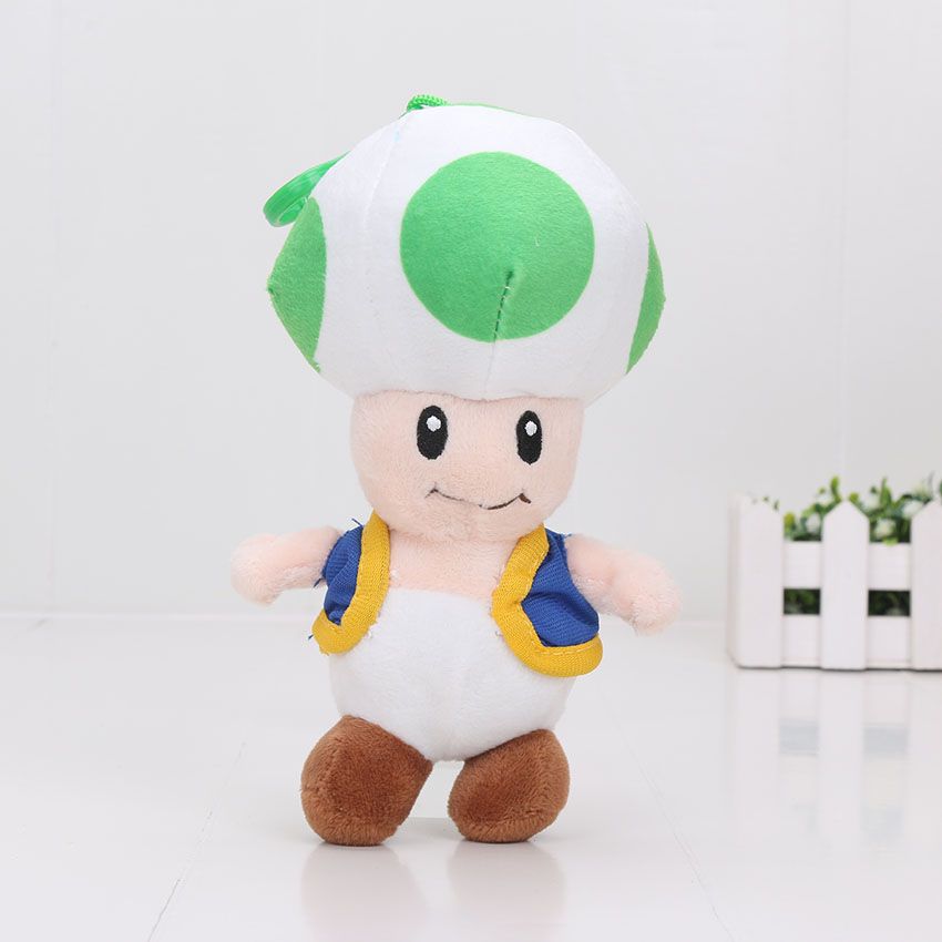 green toad mario plush