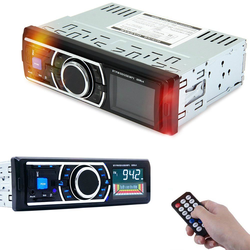 Universal Car Audio Stereo With In Dash FM Radio MP3 Player Support