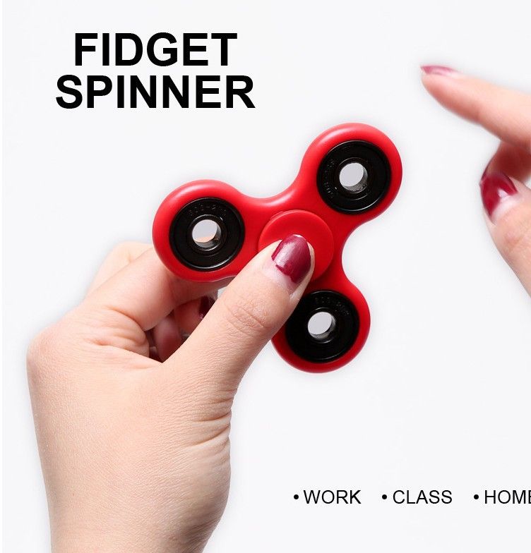 2017 Newest Fid Spinner Hand Spinner Tri Fid Focus Toy Edc For