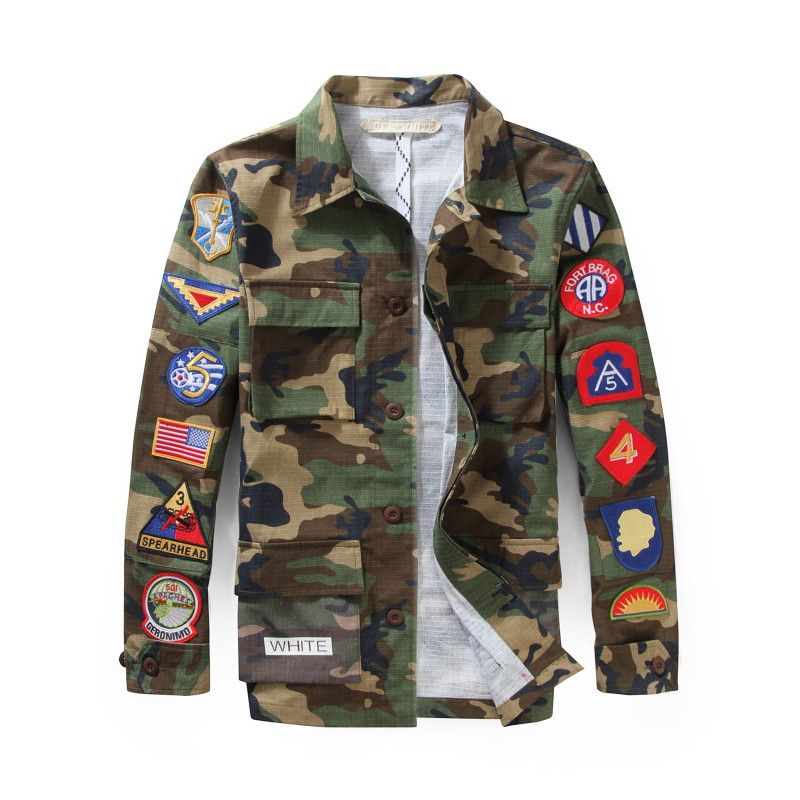 off white army hoodie