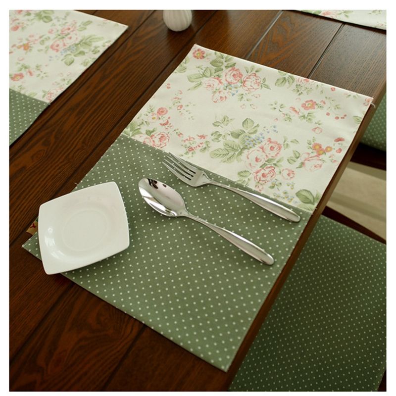2020 Wholesale Placemat For Dinner Table Cloth Cotton Das Set Table
