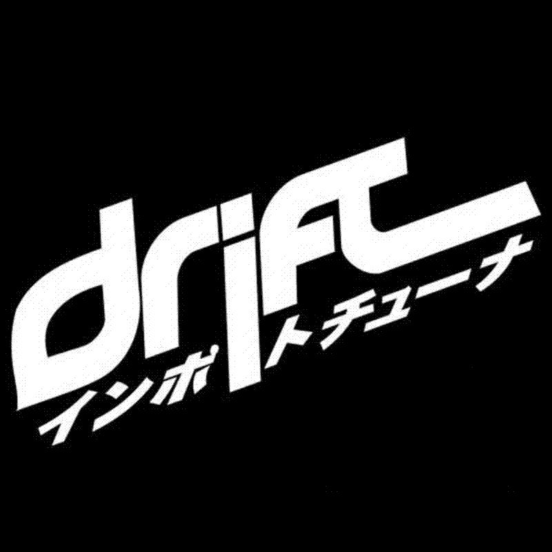 16.3CM*6.4CM Car Styling Drift Japan Japanese Competition Car Window