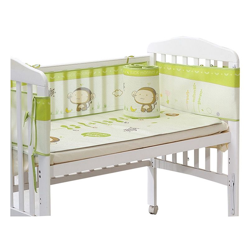 Baby Bed Bumper Pads Breathable Summer Bedding Bumpers In The Baby Bed Bumper Pads Breathable Summer Bedding Bumpers In The Crib Printing Safety Rails Vt0530