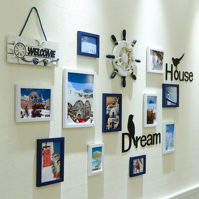 new wall photo frames multi photos organizer nautical decorative