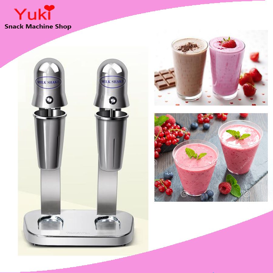 2019 110v 220v Double Head Commercial Milkshake Machine Milkshake