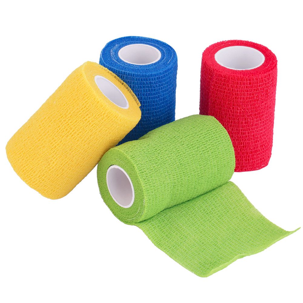 2021 4.5m X 7.5cm Self Adhering Bandage Wraps Elastic Adhesive First