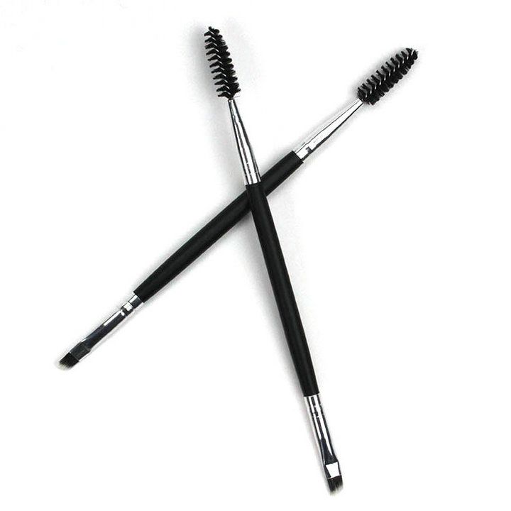 Wholesale Makeup Tools Double Eyebrow Brush With Eyebrow Comb