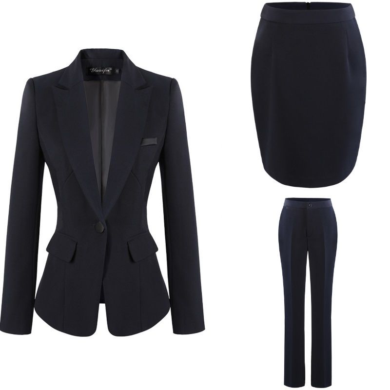 Acheter Mode Femmes Robe Costumes Bureau Dame De Travail Robe OL Jupe