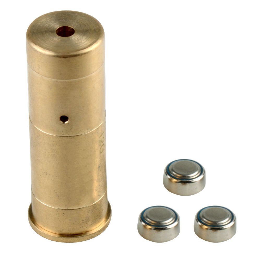 New Red Laser Bore Sighter 12 Gauge Cartridge Boresighter For 12G
