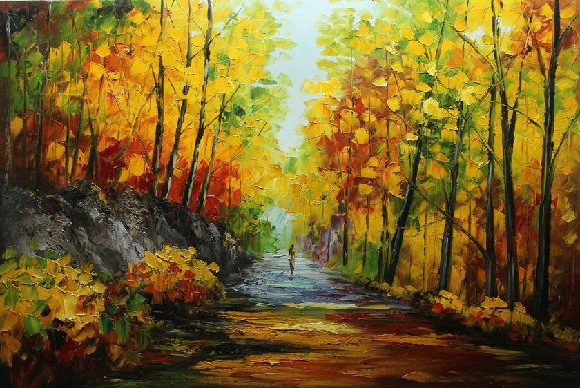 2019 Framed Hot 100 Pure Hand Painted Thick Oil Color Palette 2019 Framed Hot 100 Pure Hand Painted Thick Oil Color Palette Knife Landscape Painting Modern Living Room Home Decor On Canvas Dh011 From