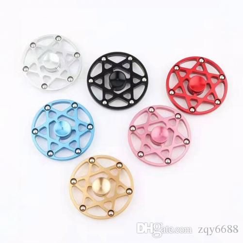 EDC s Aluminum Metal Spinning Machine Fid ing Toys Hand Spinning