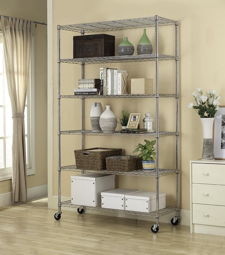 2019 Commercial 82x48x18 6 Tier Layer Shelf Adjule Wire Metal 2019 Commercial 82x48x18 6 Tier Layer Shelf Adjule Wire Metal Shelving Rack From Newlife2018dh 65 32 Dhgate Com