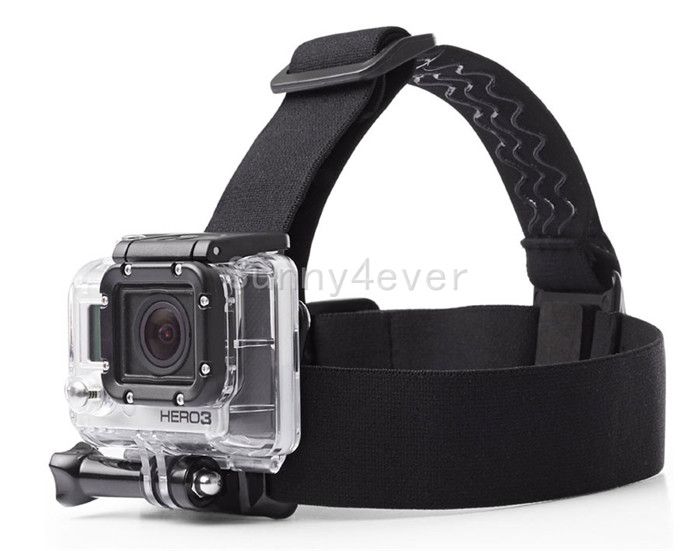Adjustable Helmet Harness Head Strap For GoPro Hero 5 3 3