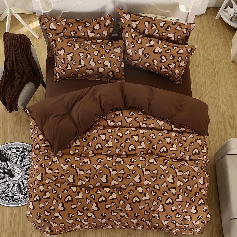 Whole Winter Bedding Set Super King Size Duvet Cover Leopard Whole Winter Bedding Set Super King Size Duvet Cover Leopard 3 Bed V Pattern Linen Flat Sheet 5size Down Comforter Covers
