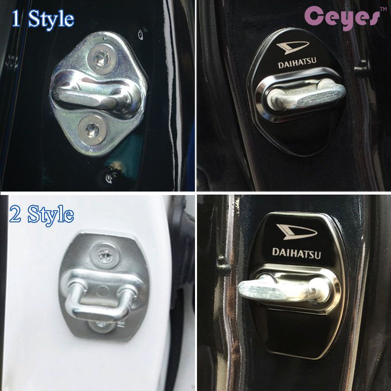2020 Car Styling Emblems Badge Car Door Lock Cover For Daihatsu