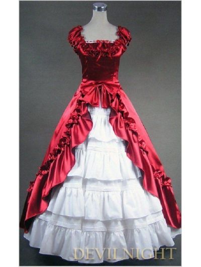 Victorian Dress Train
