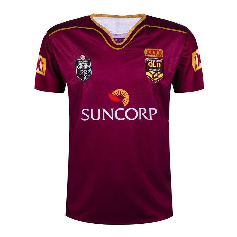 2020 16 17 QLD Maroons Rugby Jersey New 2017 2016 Best Quality NRL ...