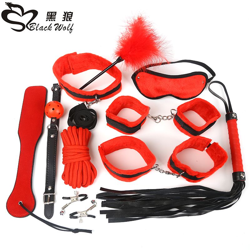 New Cotton Hemp Bdsm Bondage Set Restraints Adult Games