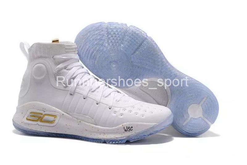 curry 4s white gold