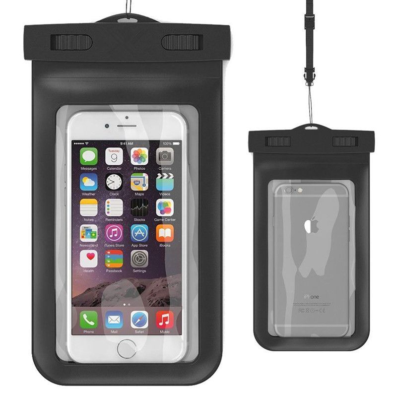 Agele Universal Waterproof Case, IPX8 Waterproof Phone Pouch Dry Bag For IPhone8/8plus/7/7plus ...