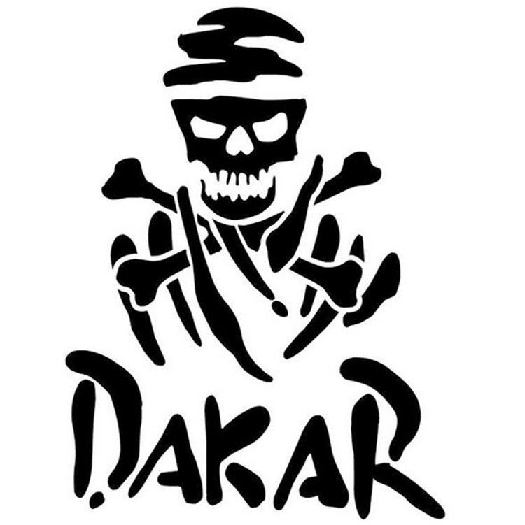 2018 new style dakar rally racing fun car sticker decal motorcycle